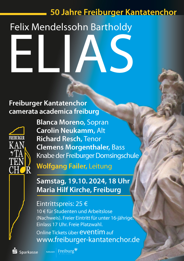 Konzert mit dem Freiburger Kantatenchor<br />
